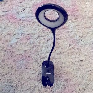 Rechargeable Mini attachable desk ring light